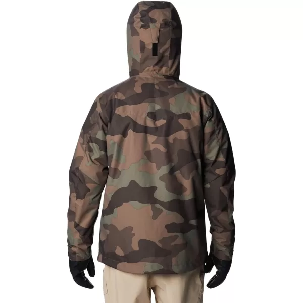 Columbia Mens Whirlibird IV Interchange Jacket Waterproof  BreathableCypress Mod Camo Print