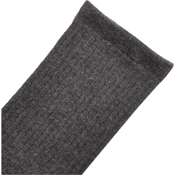 Columbia Mens Wool Sock4 PackCharcoalBrownNavyBlack