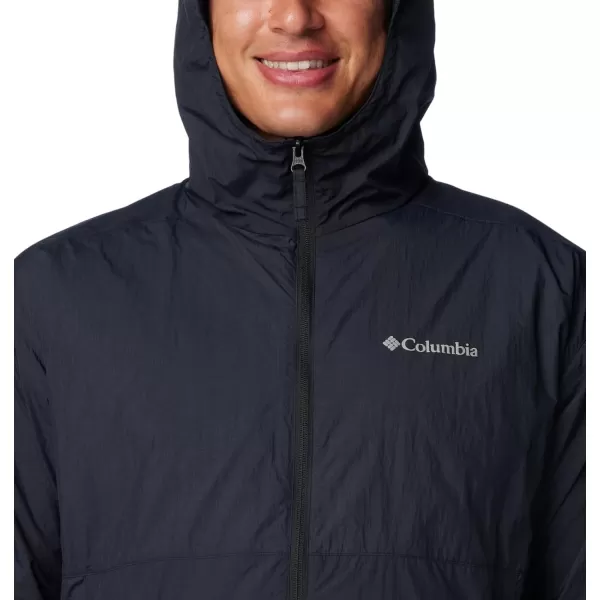 Columbia Mens Yocum Ridge Lined Wind JacketBlack