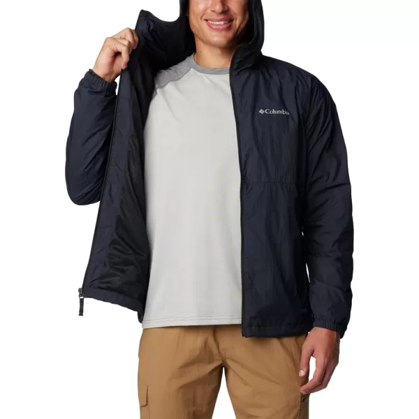 Columbia Mens Yocum Ridge Lined Wind JacketBlack