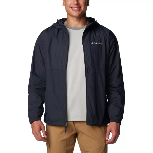 Columbia Mens Yocum Ridge Lined Wind JacketBlack