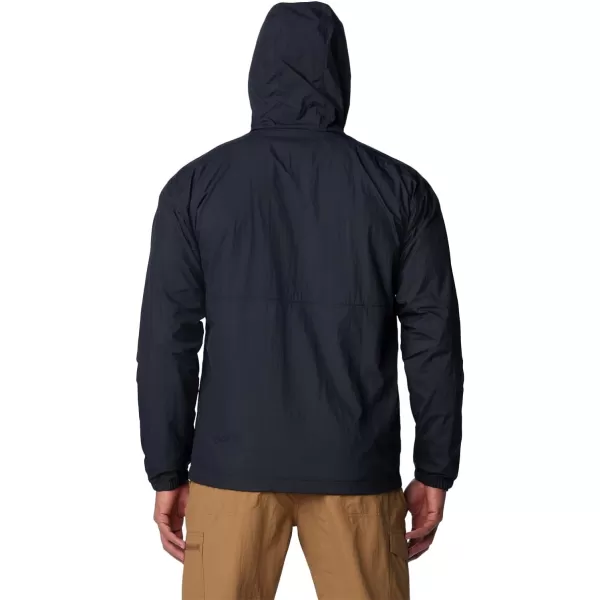 Columbia Mens Yocum Ridge Lined Wind JacketBlack