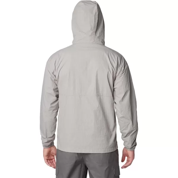 Columbia Mens Yocum Ridge Lined Wind JacketFlint Grey