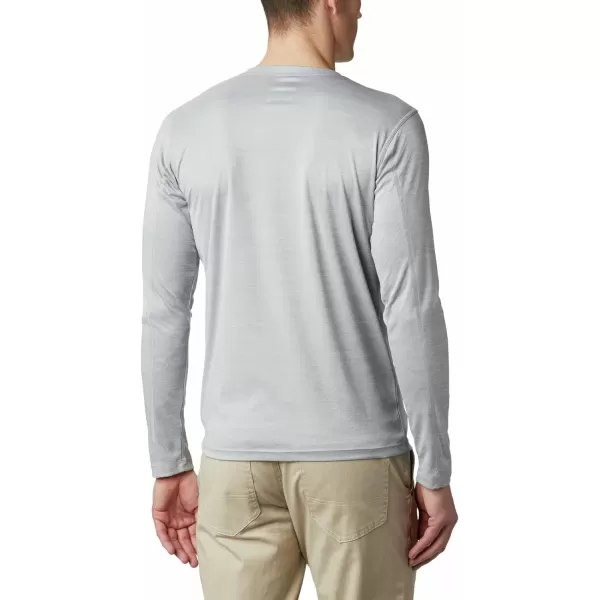 Columbia Mens Zero Rules Long Sleeve ShirtColumbia Grey Heather