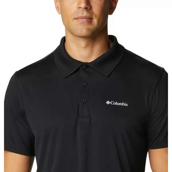 Columbia Mens Zero Rules Polo ShirtBlack