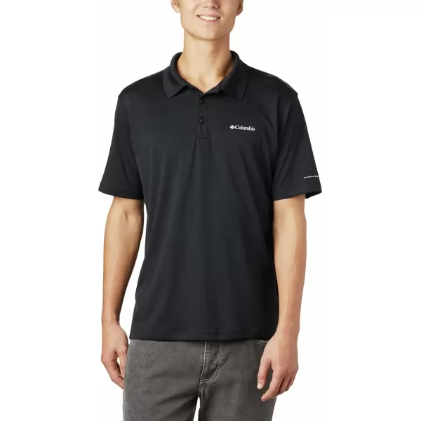 Columbia Mens Zero Rules Polo ShirtBlack