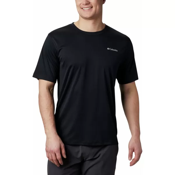Columbia Mens Zero Rules Short Sleeve ShirtBlack