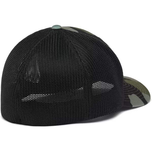 Columbia Mesh Ball CapStone Green Mod Camo