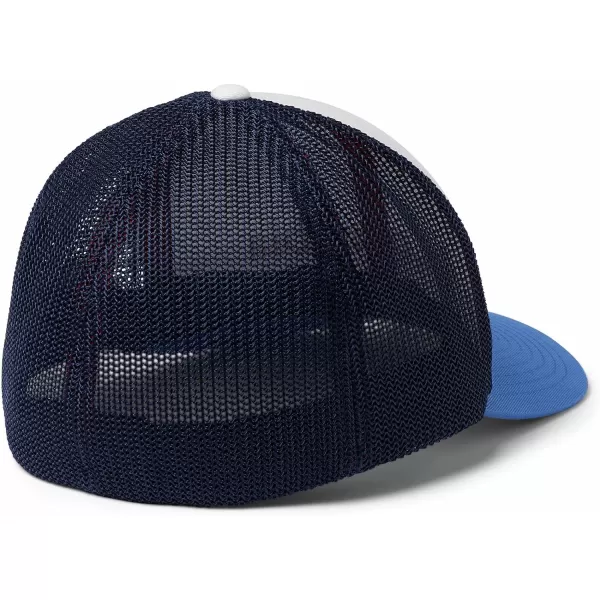 Columbia Mesh Ball CapWhiteCollegiate NavyVivid Blue