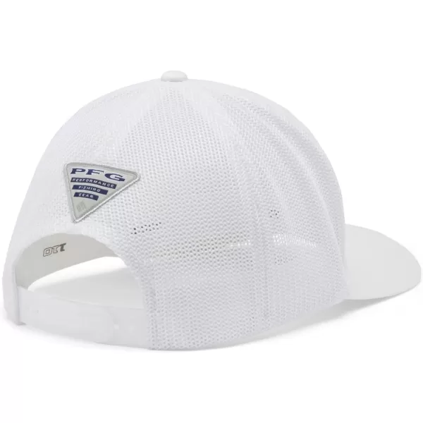 Columbia Mesh Snap BackHigh CrownLSU Tigers Lsu  White