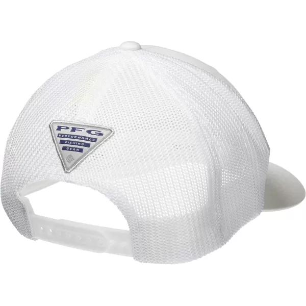 Columbia Mesh Snap BackHigh CrownLSU Tigers Lsu  White