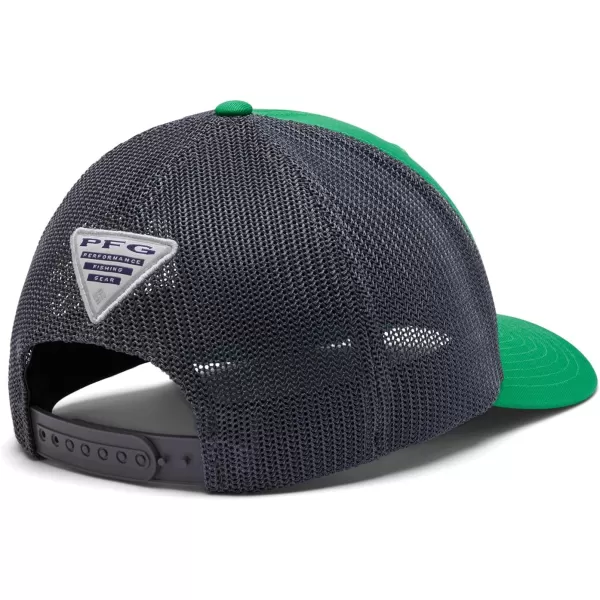 Columbia Mesh Snap BackHigh CrownOregon Ducks Uo  Fuse GreenCharcoal