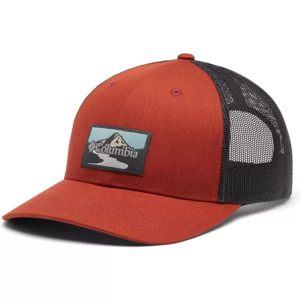 Columbia Mesh Snap BackHighWarp Red Shark Peak2river