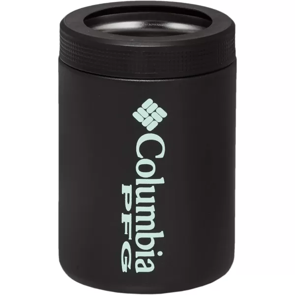 Columbia PFG DoubleWall Vacuum Can and Bottle Cozie StainlessBlack