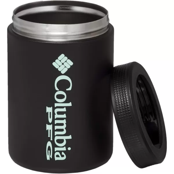 Columbia PFG DoubleWall Vacuum Can and Bottle Cozie StainlessBlack