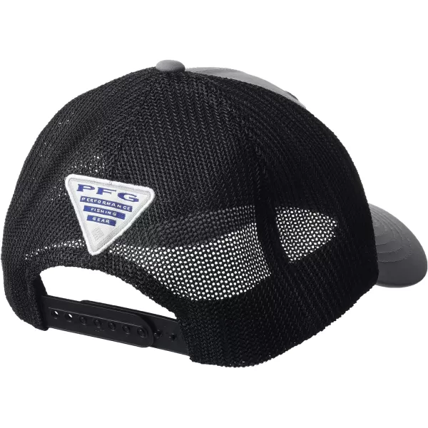 Columbia PFG Fish Flag 110 Snap BackCity GreyBlack