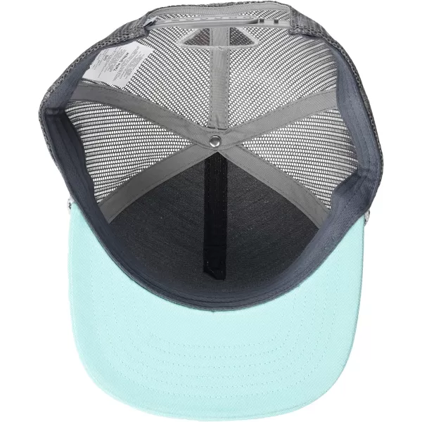 Columbia PFG Flat Brim Snap BackGulf StreamCity GreySunrise Salt