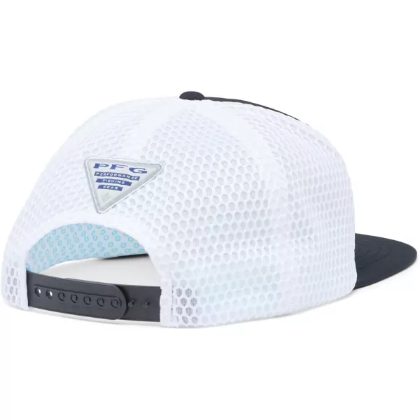 Columbia PFG Floating Flat Brim Snap BackBlack