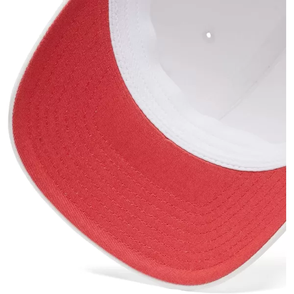 Columbia PFG Logo Mesh Ball CapWhiteVivid BlueUsa Flag