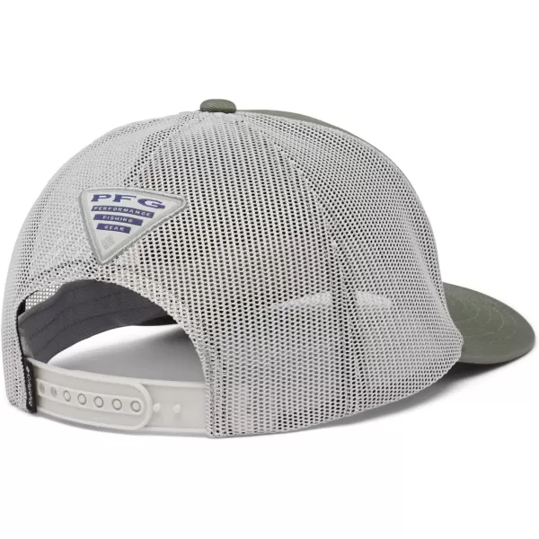 Columbia PFG Patch 5 Panel Snap BackCypressCool Grey