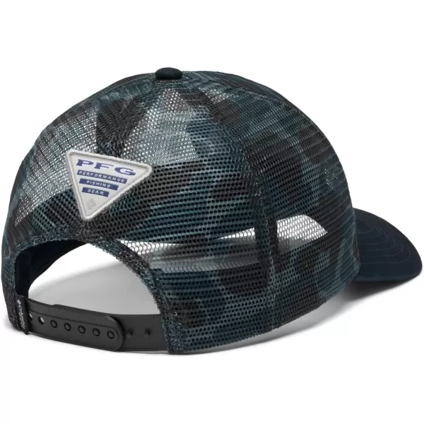 Columbia PFG Tie Down Mesh Snap BackBlack Duck CamoBlack