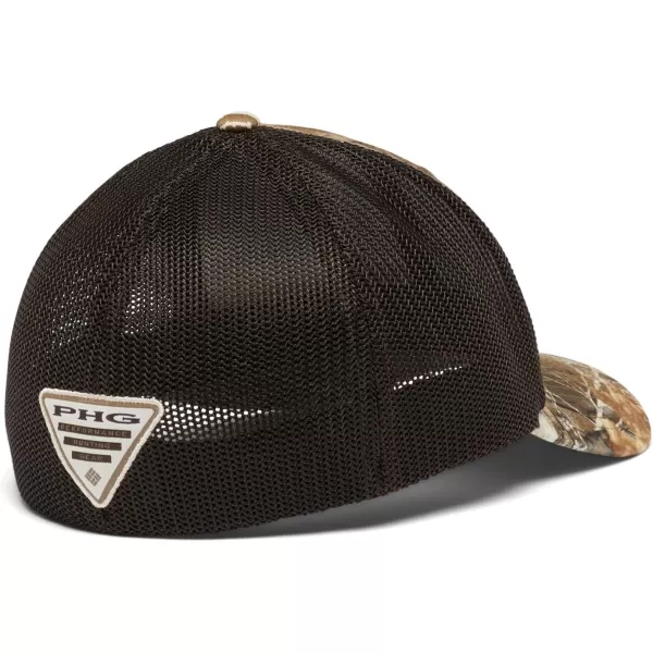 Columbia PHG Camo Mesh Ball CapRealtree Edge Logo