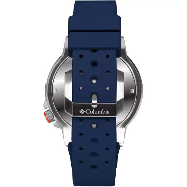 Columbia Peak Patrol Auburn Tigers Mens Watch with Blue Silicone StrapColumbia Peak Patrol Auburn Tigers Mens Watch with Blue Silicone Strap