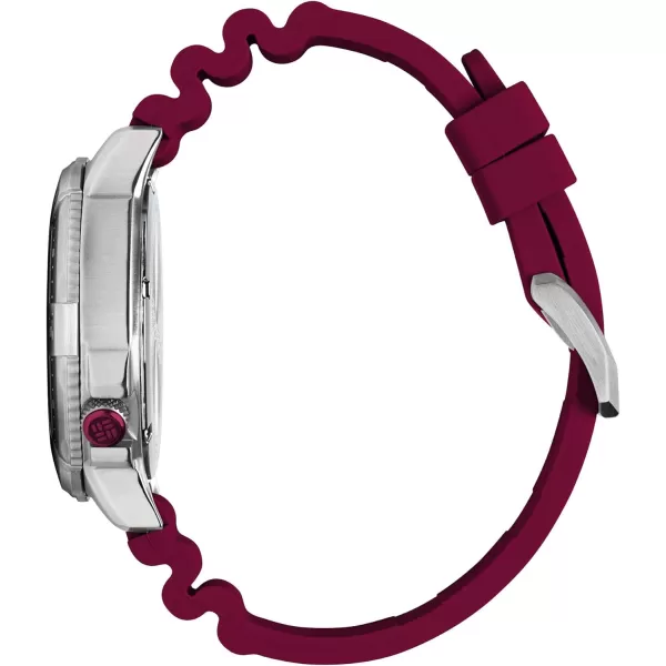 Columbia Peak Patrol Texas AampM Aggies Mens Watch with Maroon Silicone StrapColumbia Peak Patrol Texas AampM Aggies Mens Watch with Maroon Silicone Strap