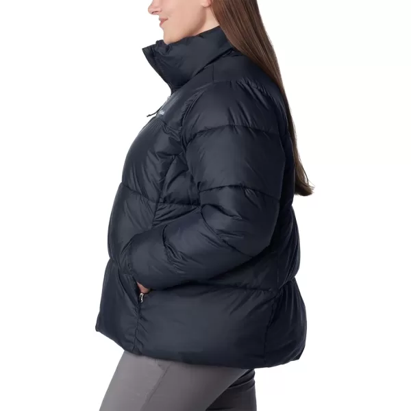 Columbia Puffect Jacket 1864781575 Womens Wild IrisBlack