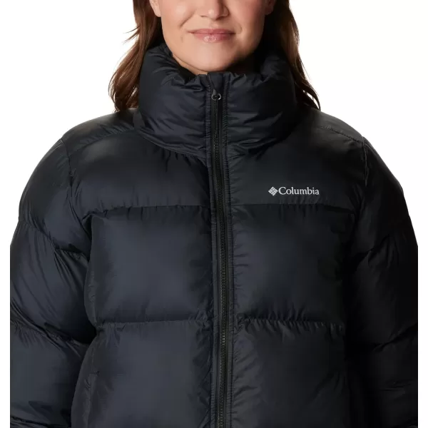 Columbia Puffect Jacket 1864781575 Womens Wild IrisBlack