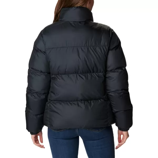 Columbia Puffect Jacket 1864781575 Womens Wild IrisBlack