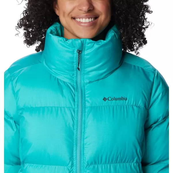 Columbia Puffect Jacket 1864781575 Womens Wild IrisBright Aqua