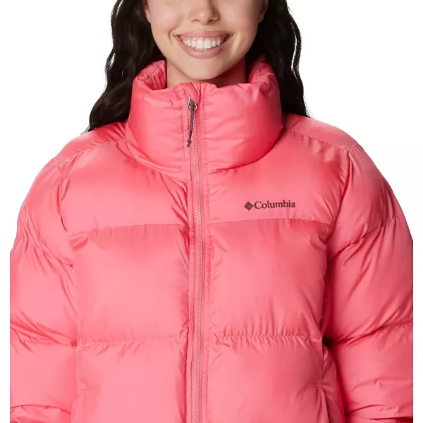 Columbia Puffect Jacket 1864781575 Womens Wild IrisCamellia Rose