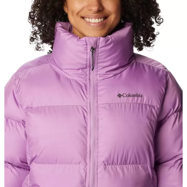 Columbia Puffect Jacket 1864781575 Womens Wild IrisGumdrop