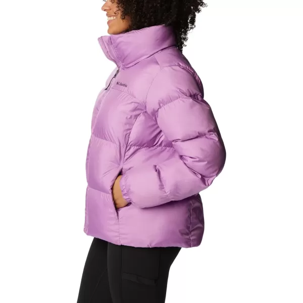 Columbia Puffect Jacket 1864781575 Womens Wild IrisGumdrop