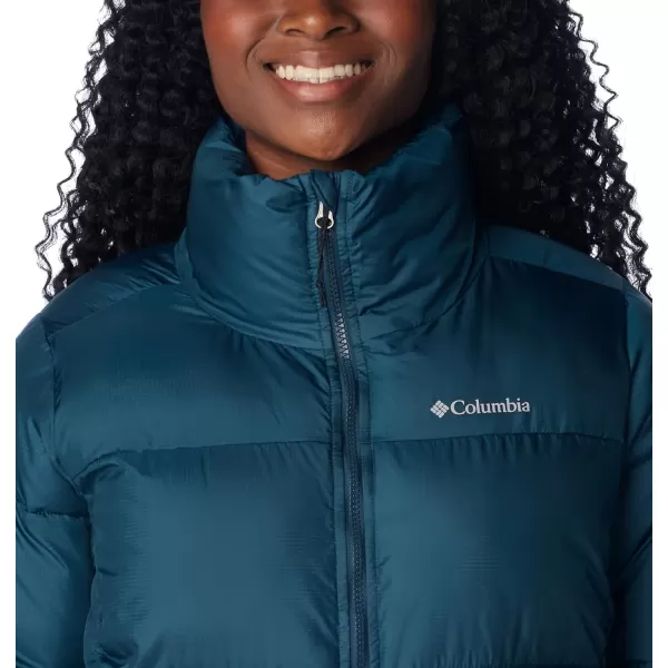 Columbia Puffect Jacket 1864781575 Womens Wild IrisNight Wave