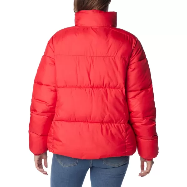 Columbia Puffect Jacket 1864781575 Womens Wild IrisRed Lily