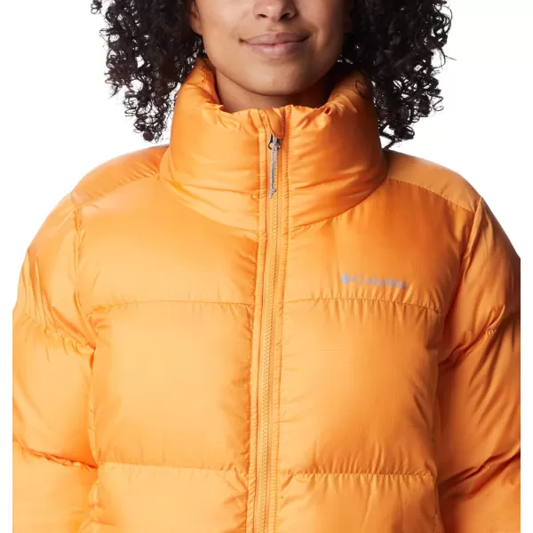 Columbia Puffect Jacket 1864781575 Womens Wild IrisSunset Peach