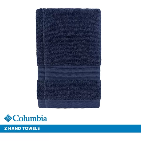 Columbia Quick Dry 90 Cotton10 Polyester Super Absorbent OekoTEX Certified 6Piece Bath Towel Value Set Set Includes 2 Bath Towels 2 Hand Towels 2 Washcloths  NocturnalColumbia Quick Dry 90 Cotton10 Polyester Super Absorbent OekoTEX Certified 6Piece Bath Towel Value Set Set Includes 2 Bath Towels 2 Hand Towels 2 Washcloths  Nocturnal