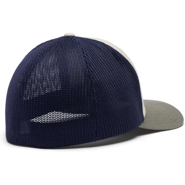 Columbia Rugged Outdoor Mesh HatAncient FossilCollegiate Navy Cs Square