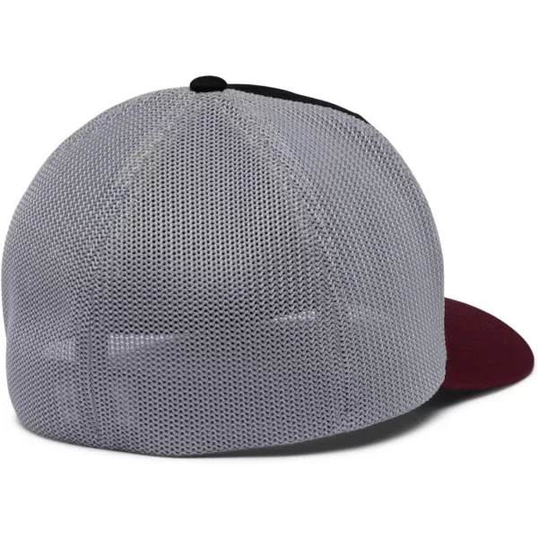 Columbia Rugged Outdoor Mesh HatBlackRed Onion Peak2river