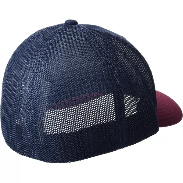 Columbia Rugged Outdoor Mesh HatCollegiate NavyDark MountainTree Flag