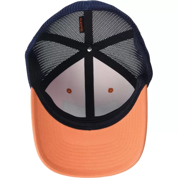 Columbia Rugged Outdoor Mesh HatDesert OrangeCollegiate NavyTree Flag