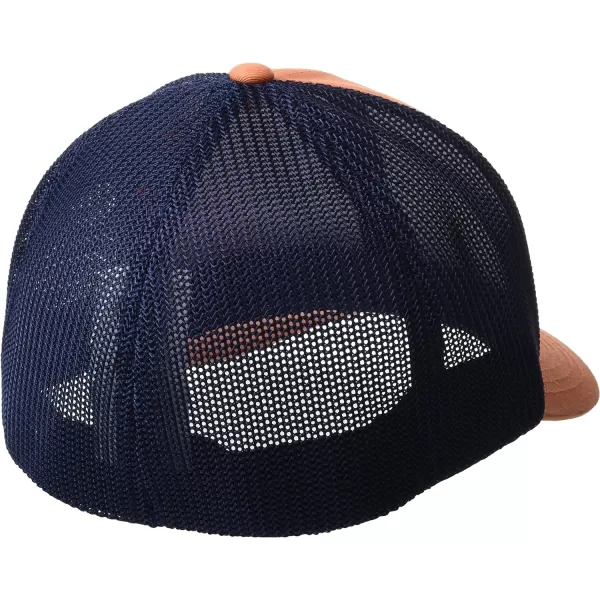 Columbia Rugged Outdoor Mesh HatDesert OrangeCollegiate NavyTree Flag