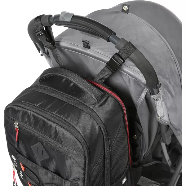 Columbia Summit Rush  Diaper backpack greyBlack Diablo Creek