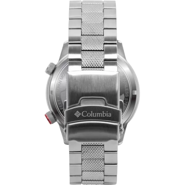 Columbia Timing Outbacker Stainless Steel Case with Stainless Steel BraceletWhite