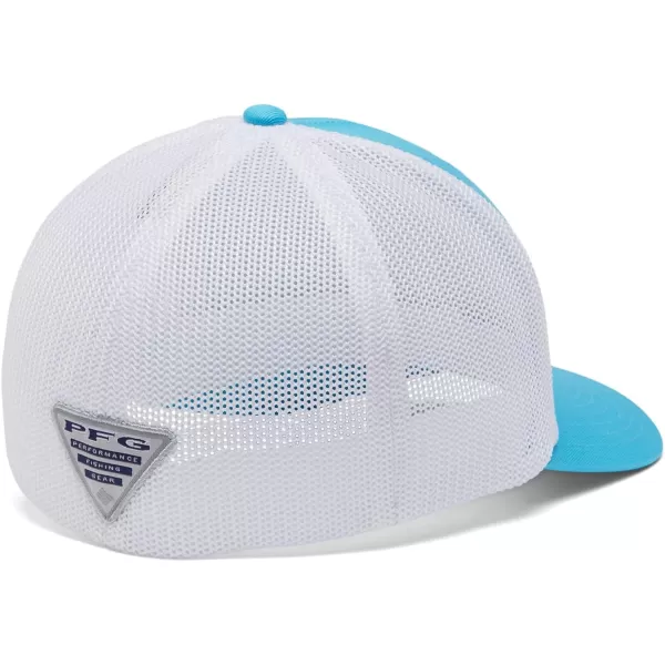 Columbia Tree Flag Mesh Ball CapHighAtollWhite