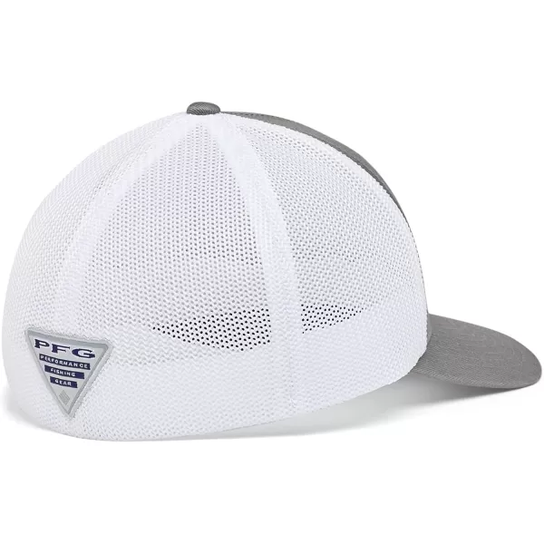 Columbia Tree Flag Mesh Ball CapHighTitaniumWhite