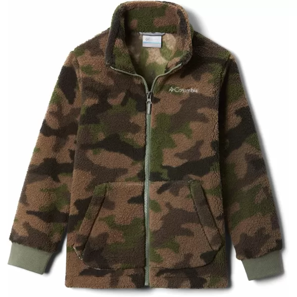 Columbia Unisex Baby Rugged Ridge II Sherpa Full ZipCypress Trad Camo Print