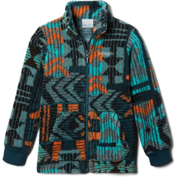 Columbia Unisex Baby Rugged Ridge II Sherpa Full ZipNight Wave Pathways